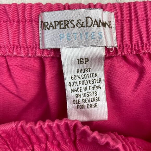 NWOT Draper’s & Damon’s Pink Pants Size 16 Petite Short - Picture 6 of 6